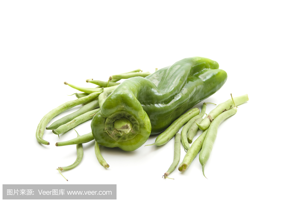鲜青椒豆