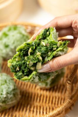 春三鲜、黄油腰果、咖喱牛肉…2024黄浦老字号创意青团打卡攻略来啦!