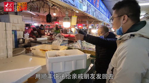 半岛v视 留青过年,把青岛海鲜快递回老家 商户 发货量估计还会增